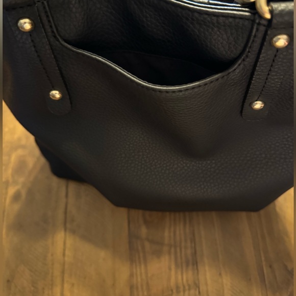 Relic by Fossil Patchwork Black Tote/Shoulder Bag - Picture 14 of 15